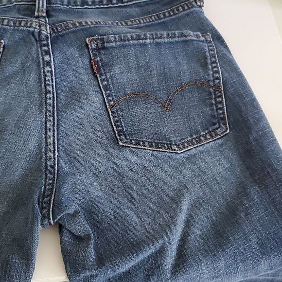Levi's 553 Mid Rise Boot Cut Women's Jeans Size 6S - Picture 12 of 12